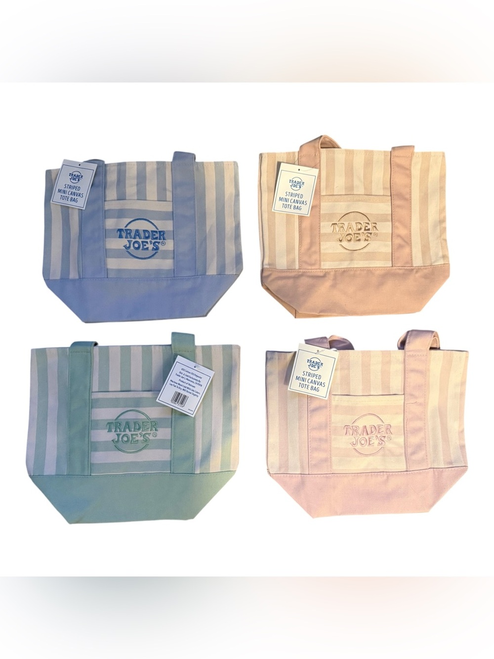 Trader Joe’s Mini Striped Bags